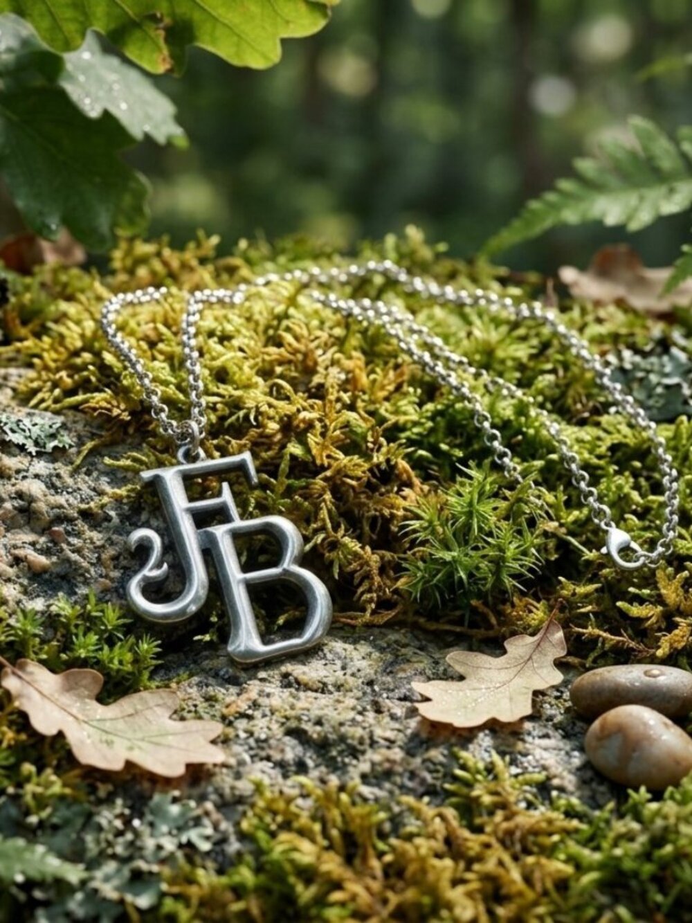 Silver Tone Fantastic Beasts Theme Necklace Unisex